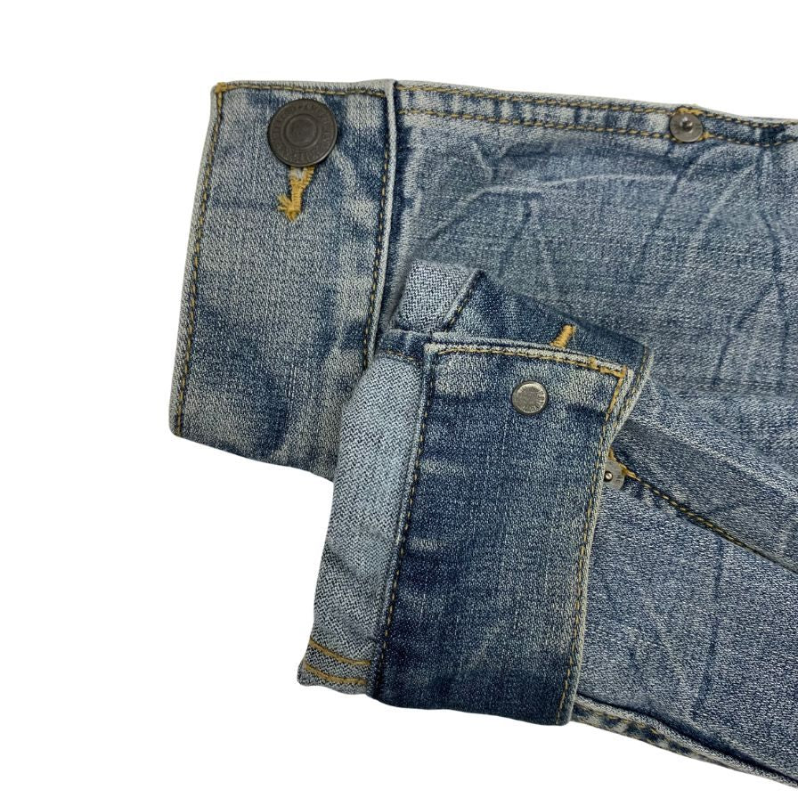 中古◆アメリカンイーグル ジャケット デニムジャケット ブルー サイズXS メンズ American Eagle 【AFB27】