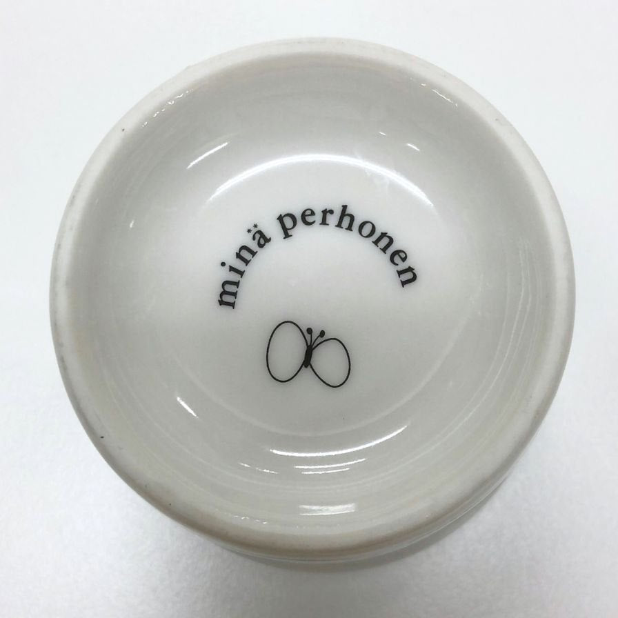 ミナペルホネン×スープストック 東京 スープカップ 陶器 ホワイト【AFI28】【中古】