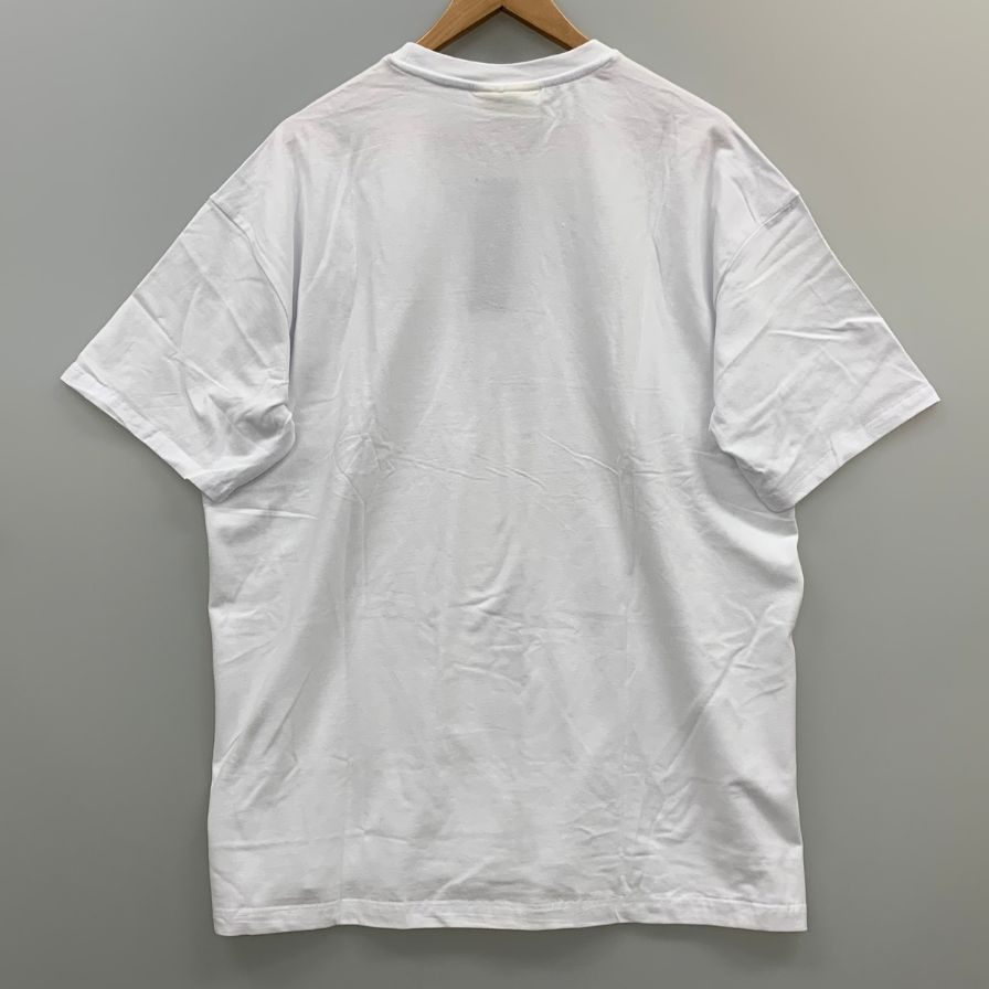 新品同様◆ヴァンキッシュフィットネス 半袖Tシャツ ホワイト メンズ サイズM VANQUISH FITNESS 【AFB34】