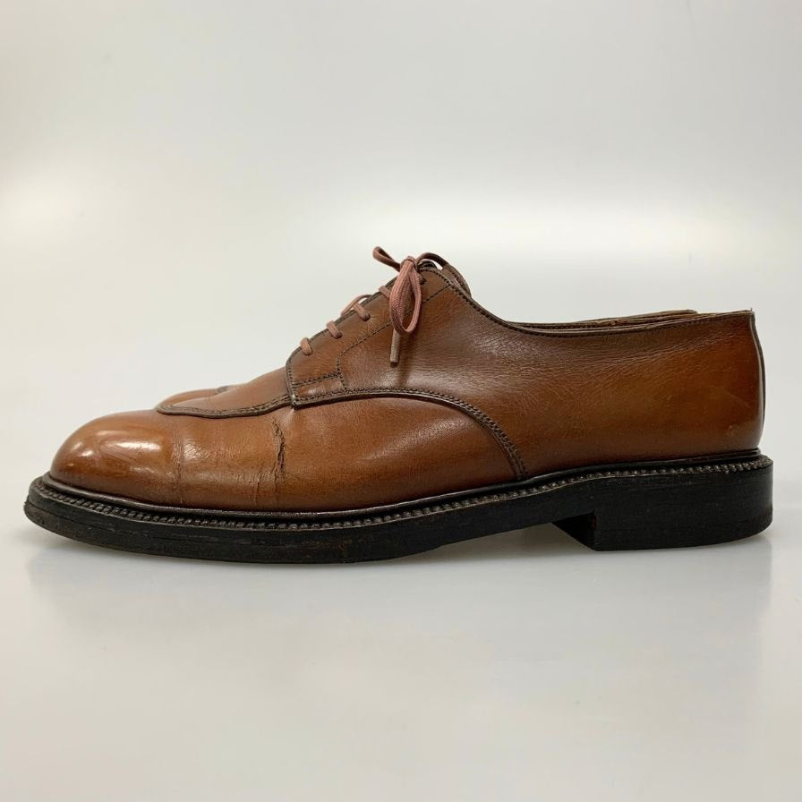ジェイエムウエストン Uチップ ブラウン 6D メンズ 革靴 J.M. WESTON ビジネスシューズ 約24.5cm【LA】【中古】