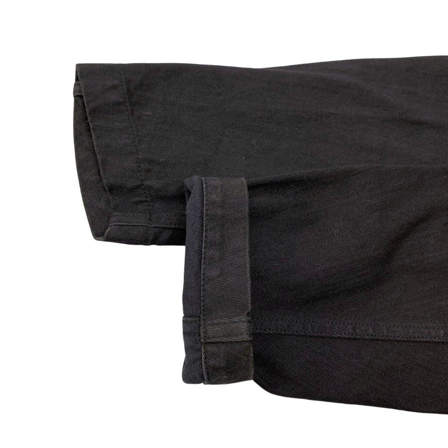 中古◆ヴィズヴィム ビズビム FLUXUS DENIM ジャケット カバーオール メンズ ブラック サイズM visvim 【AFB14】