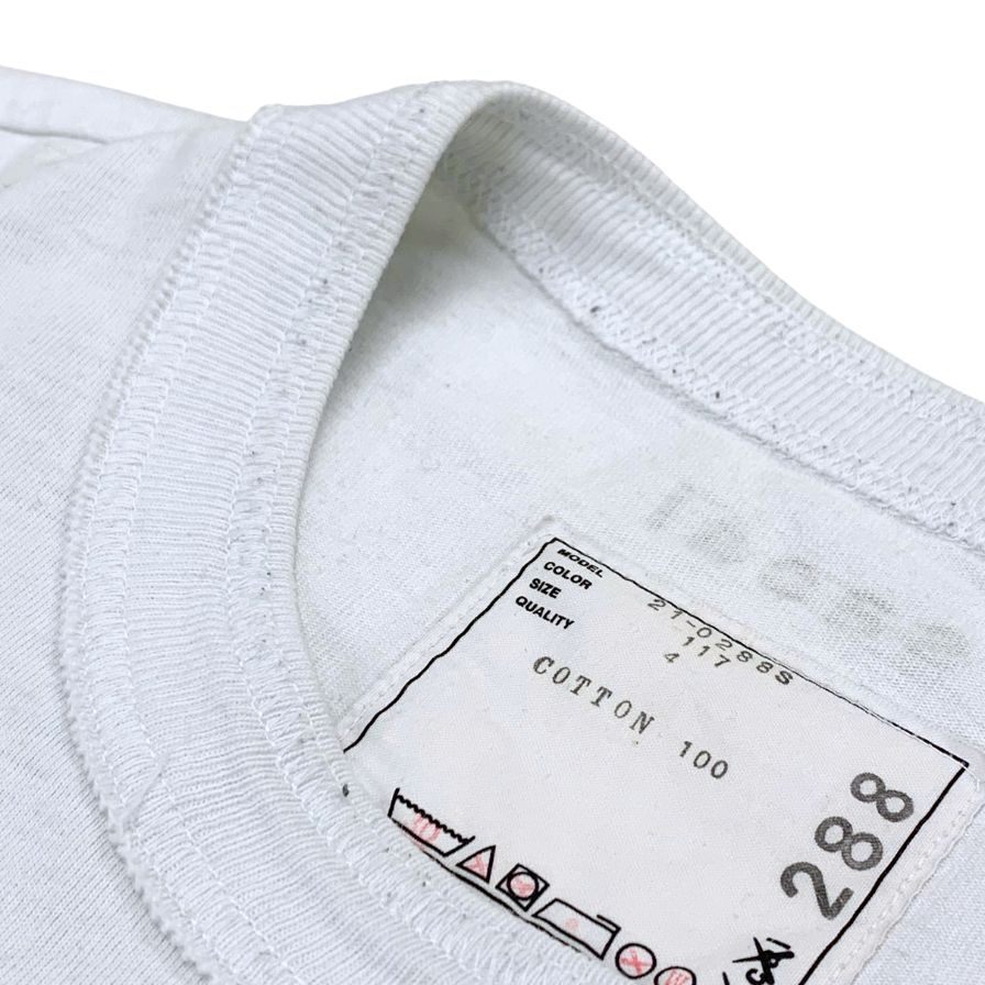 中古◆サカイ×カウズ ロゴプリント Tシャツ 21-0288S メンズ サイズ4 ホワイト sacai×kaws 【AFB15】