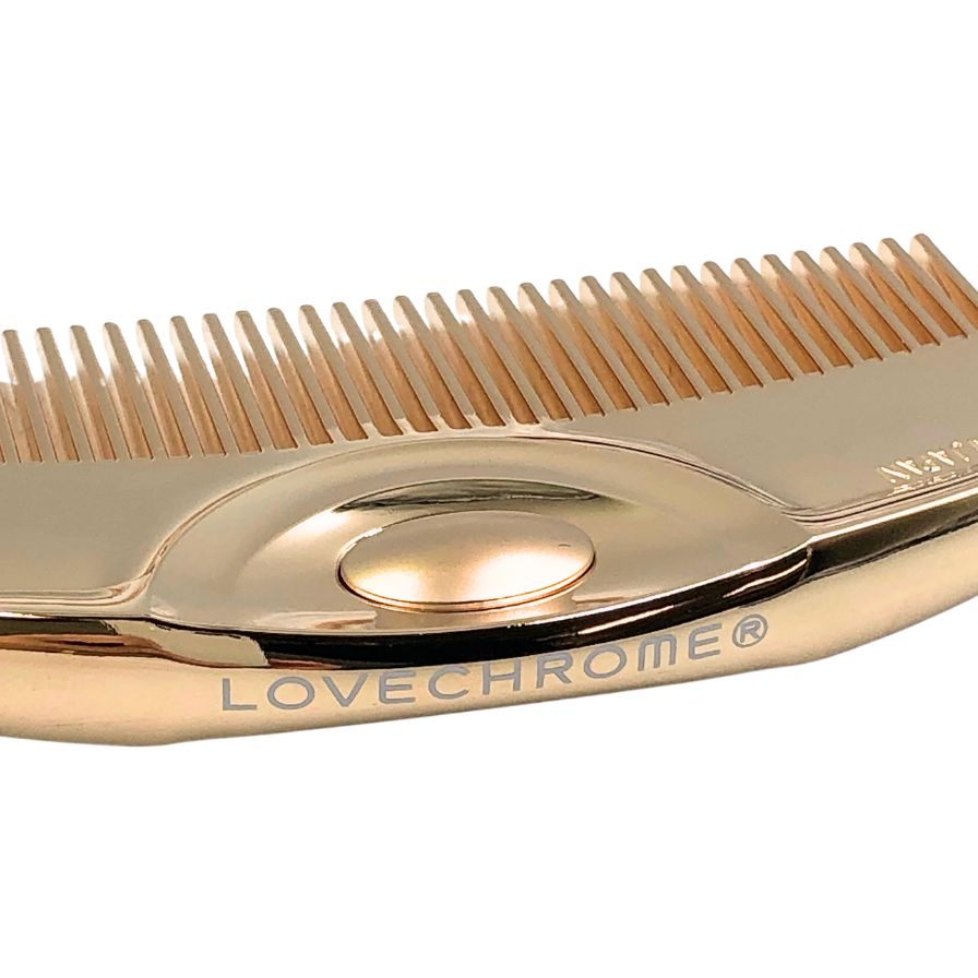 ラブクロム ヘアコーム ツキ ローズゴールド K24GP レディース LOVECHROME