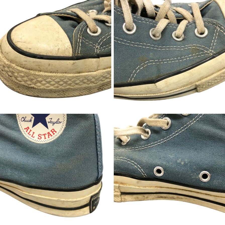 コンバース ハイカットスニーカー CT70 チャックテイラー ブルー系 メンズ サイズ28.0 CONVERSE 約28.0cm【AFC35】