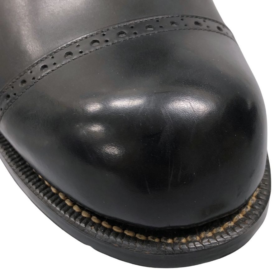 オーセンティック シュー&コー レザーシューズ サイズ26 ブラック AUTHENTIC 約26.0cm【LA】【中古】