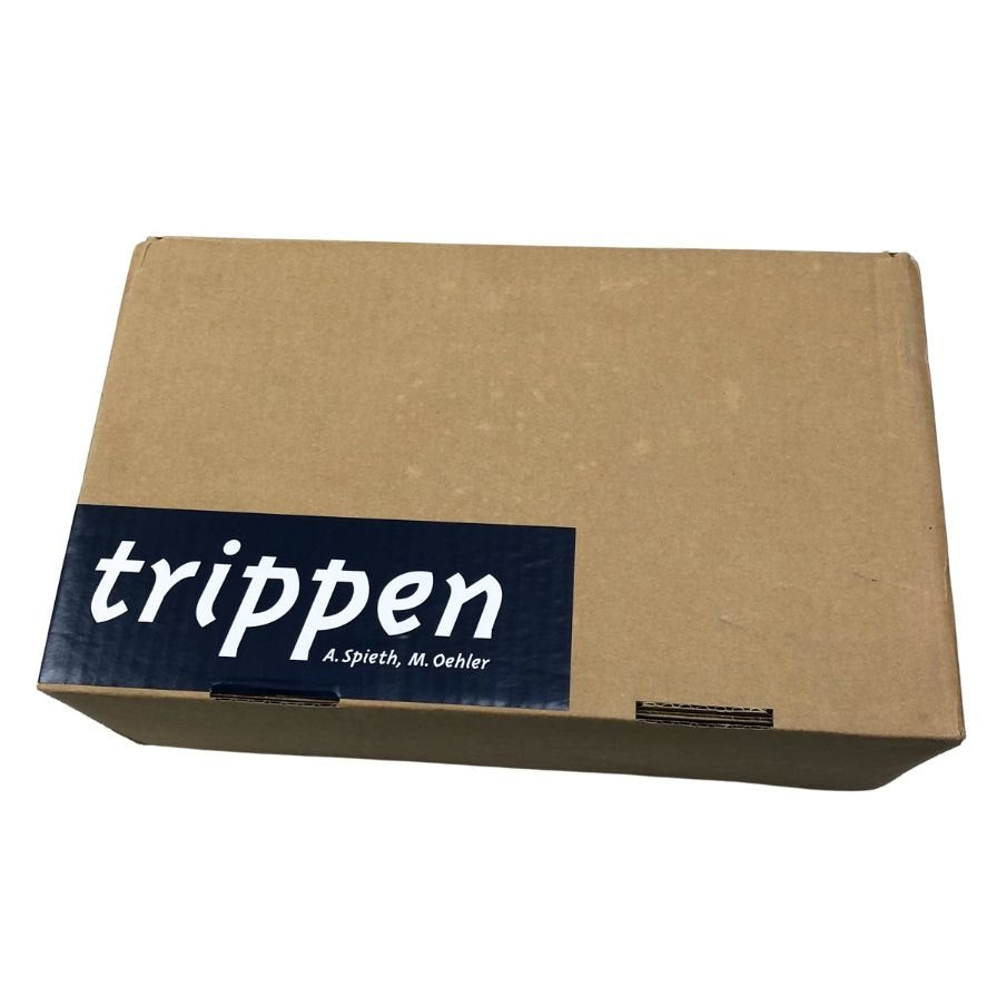 トリッペン レザーシューズ レザー ギャングスター ブラック メンズ サイズ42 TRIPPEN GANGSTER 約27.0cm【AFD9】
