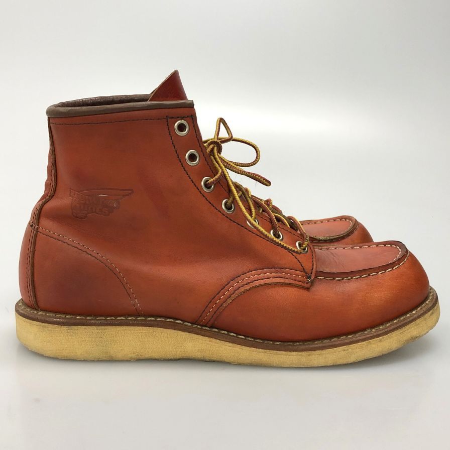 レッドウィング ワークブーツ 8875 6インチ レザー クラシックモックトゥ ワインレッド メンズ サイズUS9E RED WING 約27.0cm【AFC47】