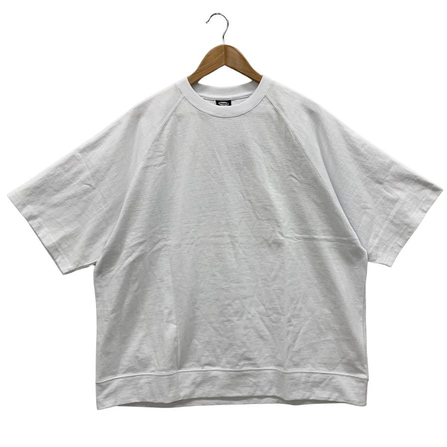 新品同様◆フリークスストア 半袖 Tシャツ コットン マックスウェイト ラグランTEE ホワイト メンズ L FREAKS'STORE 【AFB24】