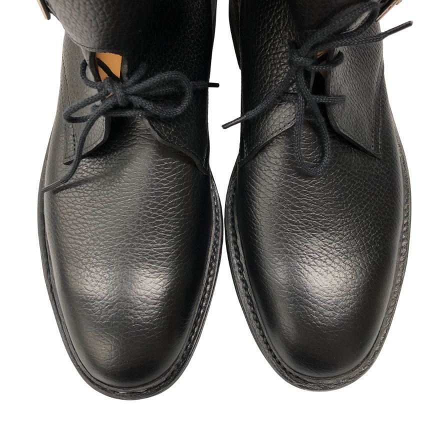 ジョンロブ ウィック ブーツ グレインレザー ブラック サイズUK6.5E WICK JOHN LOBB ブーツ 約25.0cm【LA】【中古】