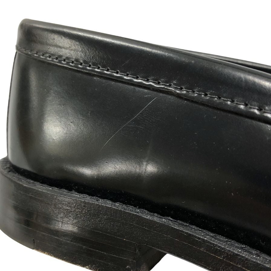 オールデン 987 R品 ペニーローファー コードバン メンズ ブラック サイズ 25.0 ALDEN ローファー 約25.0cm【LA】【中古】