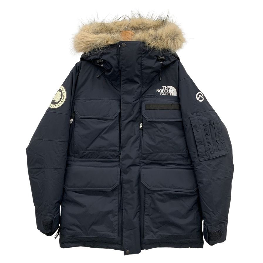 美品◆ザ ノースフェイス ダウンジャケット サザン クロス パーカ メンズ ND92220 サイズM ブラック THE NORTH FACE 【AFA5】
