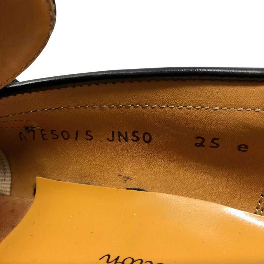 リーガル ローファー ビット レザー JN50 革靴 ブラック メンズ サイズ25E REGAL 約25.0cm【AFC45】