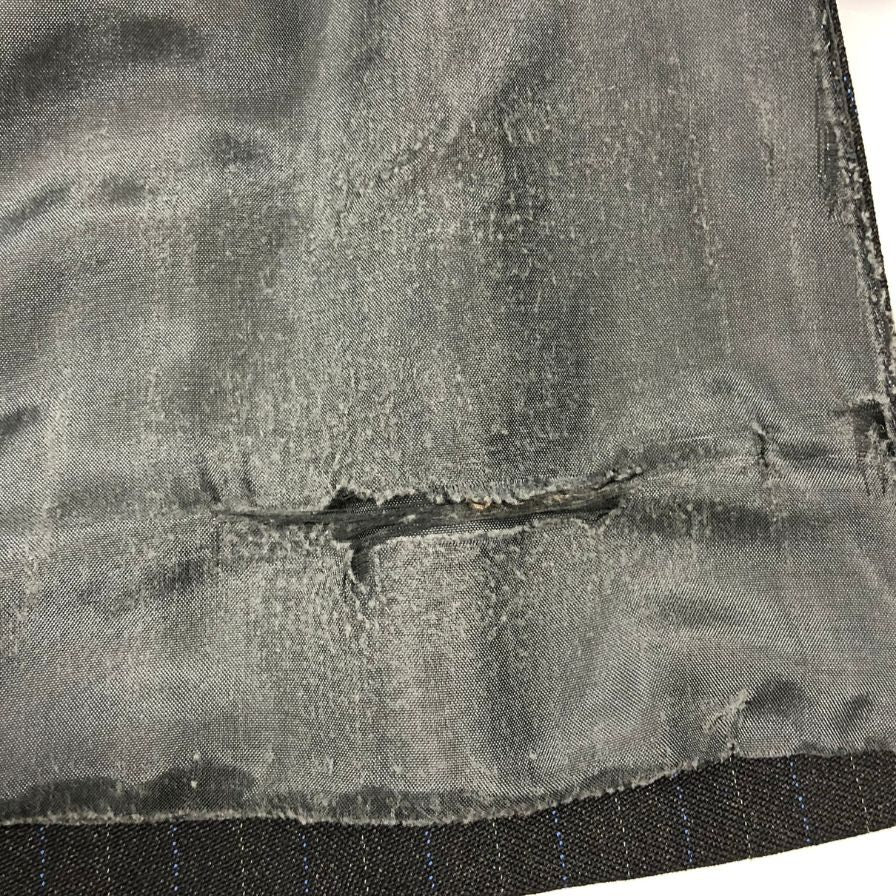 リングヂャケット×カノニコ スーツ セットアップ ストライプ サイズ48 ブラック系 メンズ RING JACKET VITALE BARBERIS CANONICO【AFA24】