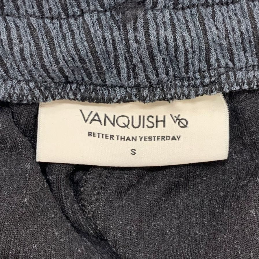 ヴァンキッシュフィットネス イージーパンツ グレー メンズ サイズS VANQUISH FITNESS 【AFB13】