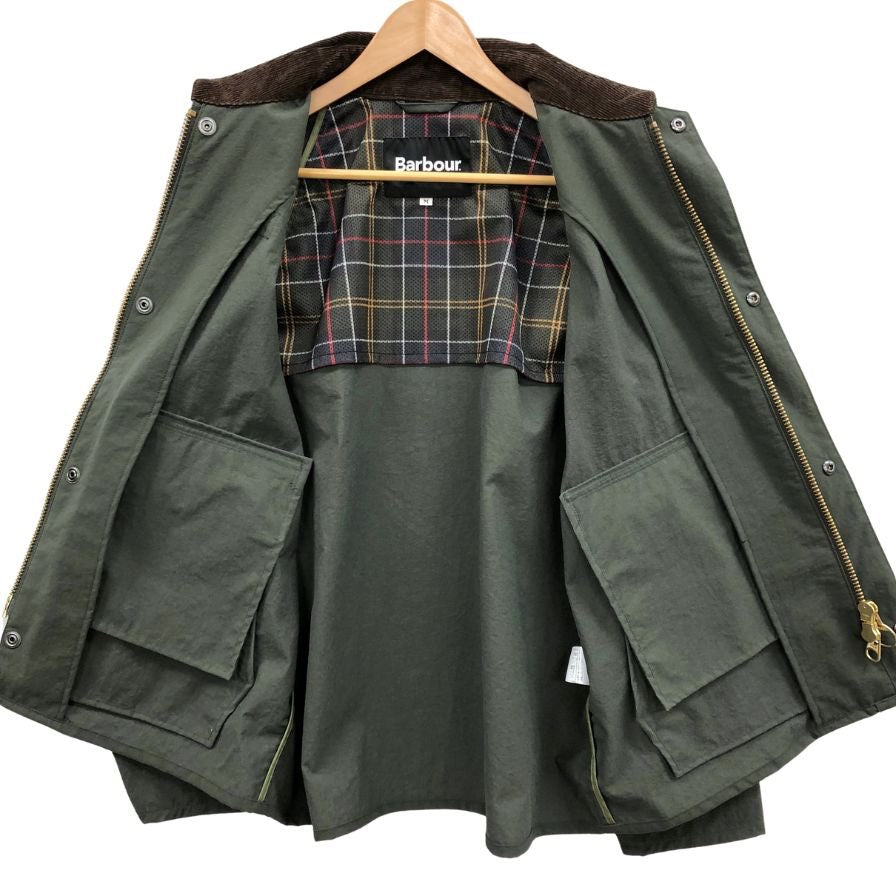 極美品◆バブアー ジャーナルスタンダード ブルゾン スペイ メンズ Mサイズ カーキ BARBOUR JOURNAL STANDARD SPEY 【AFB5】