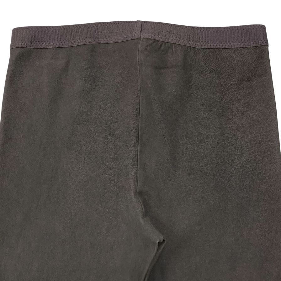 リックオウエンス レギンス ロングパンツ ラムスキン レディース ISLAND S/S 13 2013 サイズ USA4 グレー Rick Owens 【AFB32】