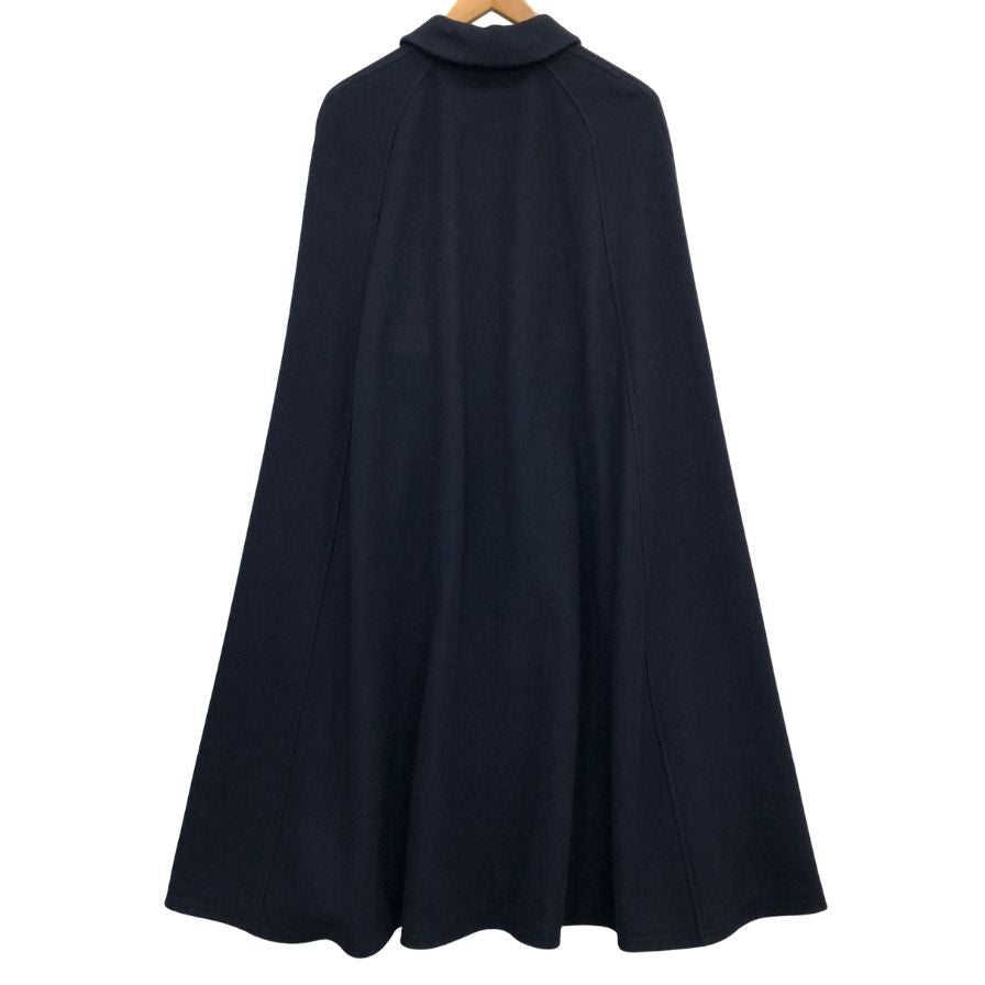 美品◆セルフォード コート ベルト付き レディース ブラック サイズ 36 CELFORD 【AFA4】