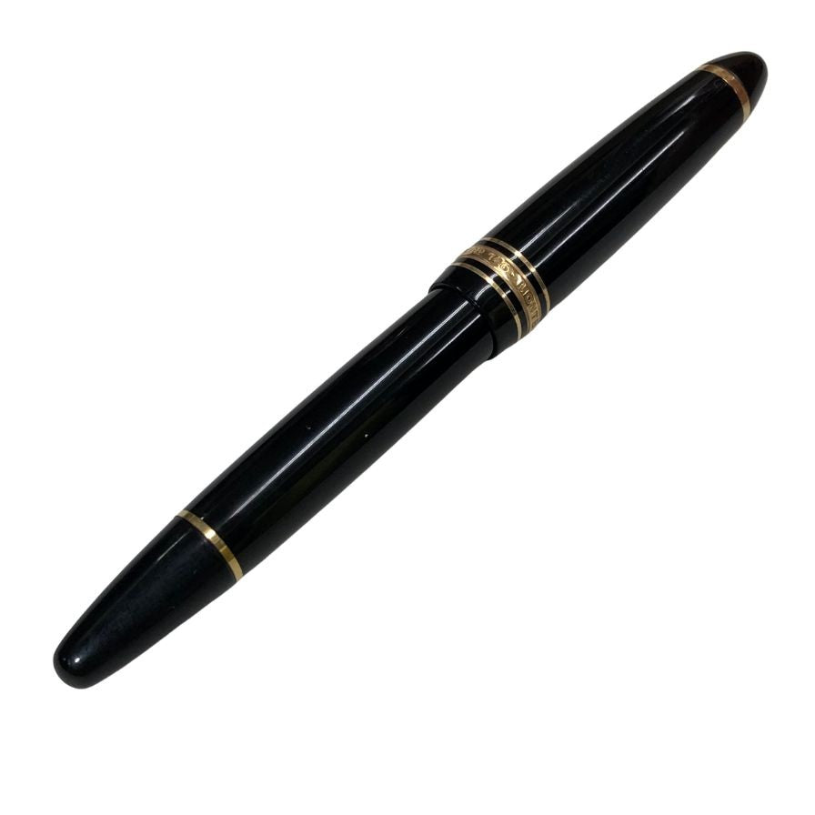 モンブラン 万年筆 マイスターシュテュック 4810 No.146 ペン先14C 585 ブラック×ゴールド MONTBLANC【AFI11】