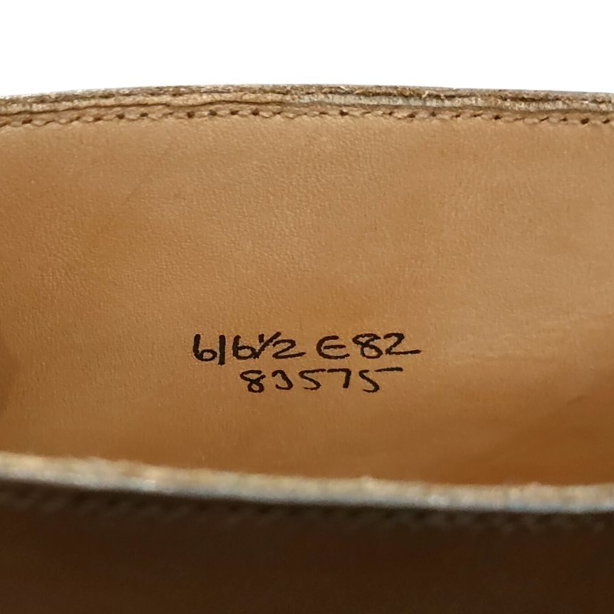 エドワードグリーン レザーシューズ チャッカブーツ バンバリー ブラウン メンズ サイズUK6E EDWARD GREEN BUNBURY ブーツ 約24.5cm【LA】【中古】
