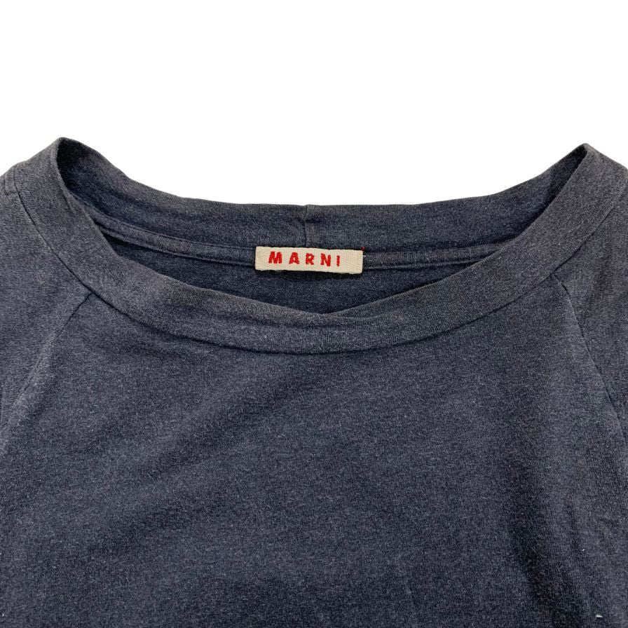 中古◆マルニ 半袖Tシャツ メンズ サイズ44 ネイビー MARNI 【AFB7】