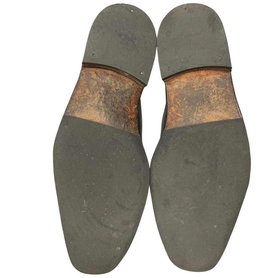 ジョンロブ レザーシューズ ローファー アシュレイ 4596ラスト ブラック メンズ サイズUK7E JOHNLOBB ASHLEY ローファー 約25.5cm【LA】【中古】