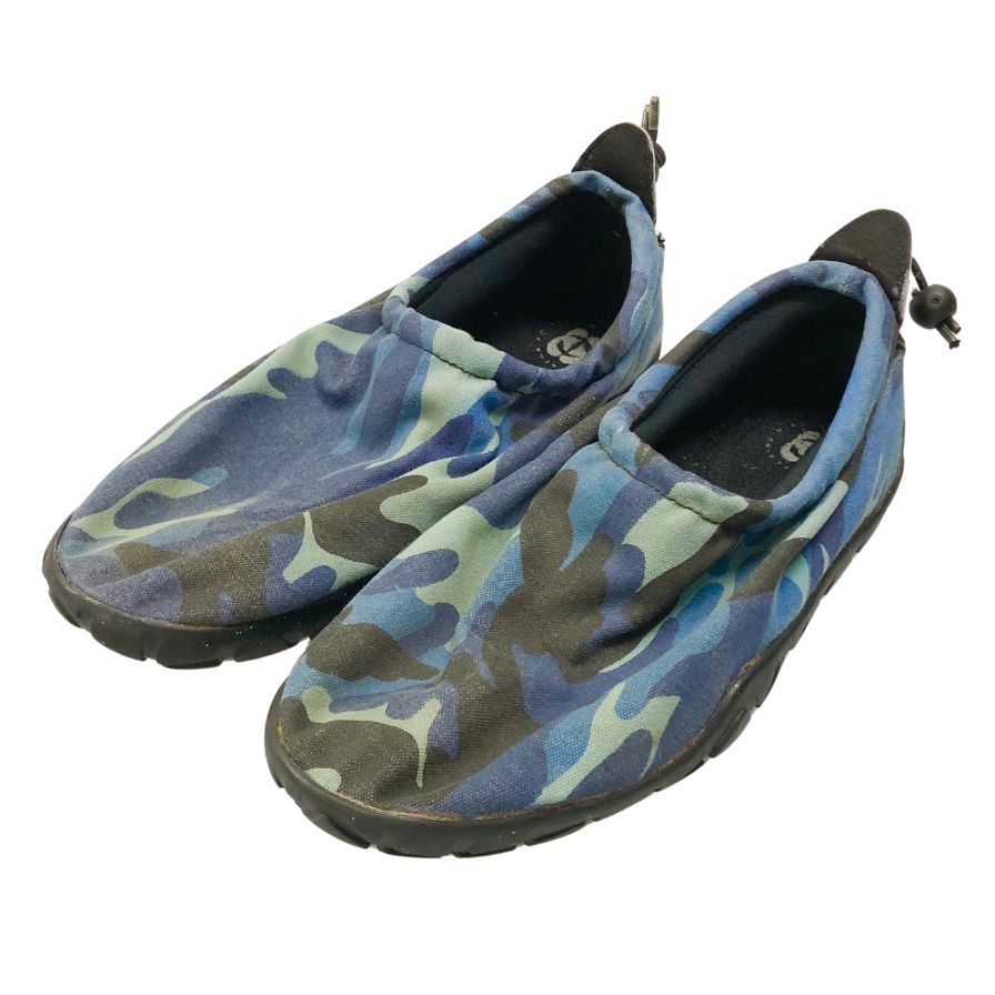 ナイキ スリッポン エアモック ブルー系 メンズ サイズ27 665012-401 NIKE AIR MOC 約27.0cm【AFC5】