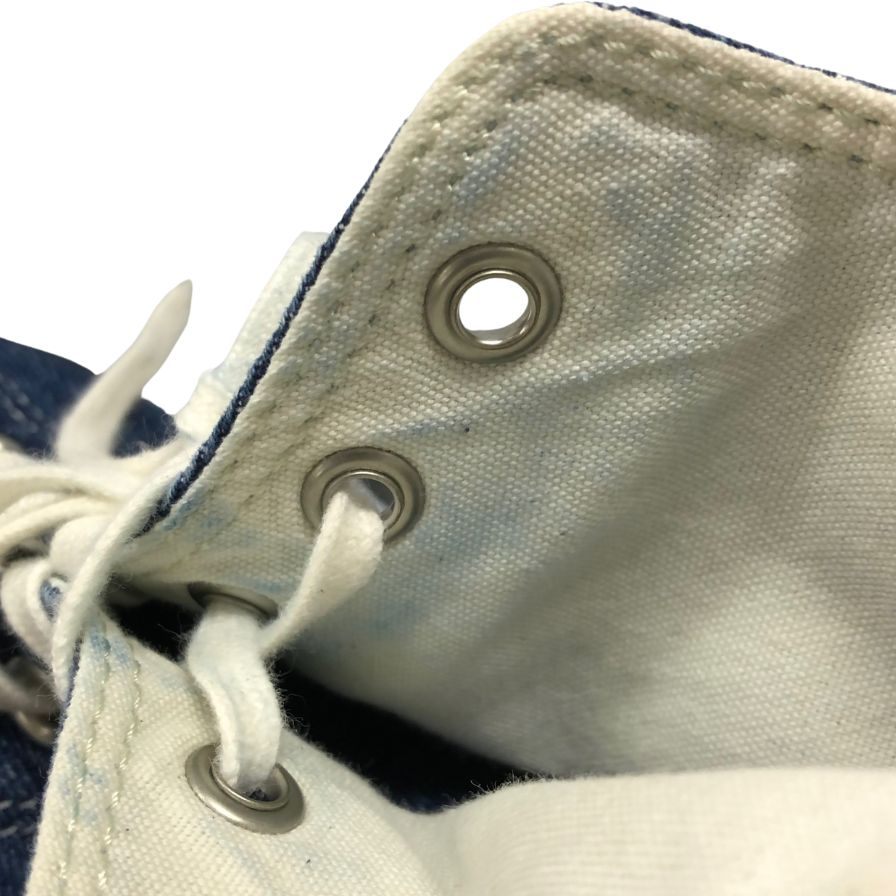 コンバース オールスター ハイカットスニーカー デニム 1SD429 インディゴ メンズ サイズ25.5cm CONVERSE ALLSTAR 約25.5cm【AFD5】