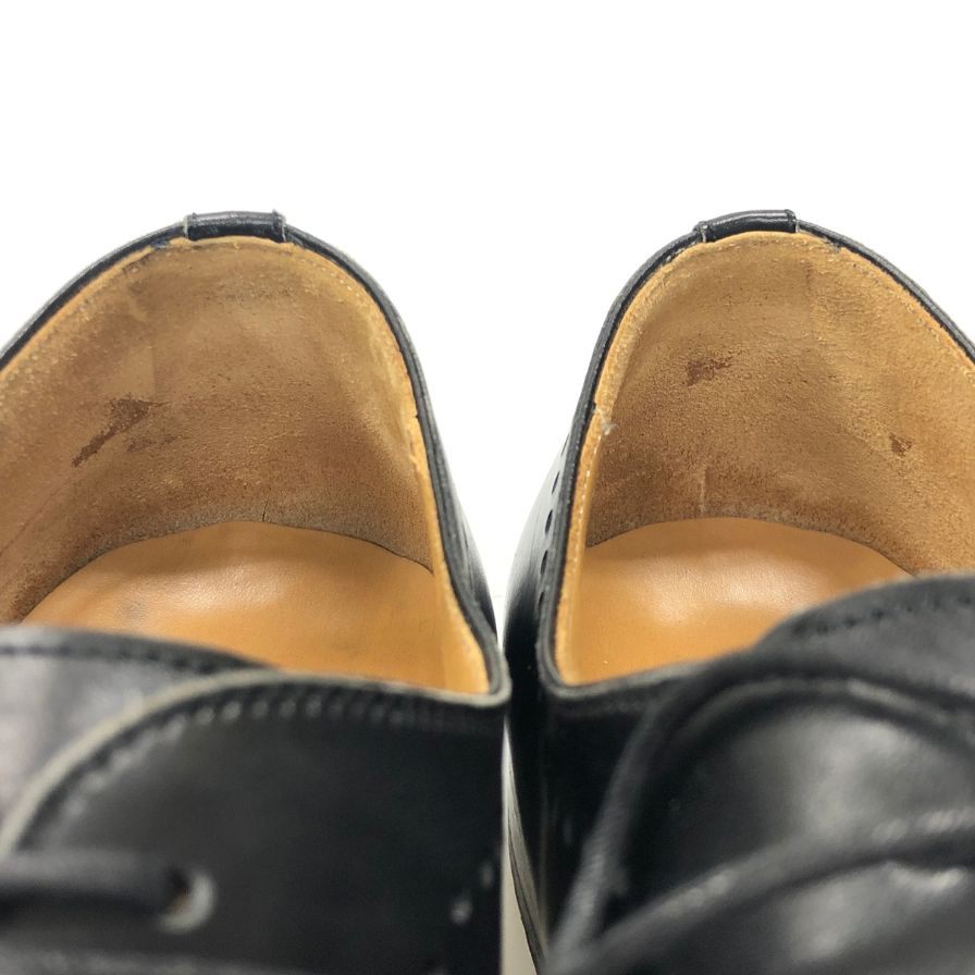 マグナーニ レースアップシューズ ホールカット メダリオン ブラック メンズ サイズ41 17505 MAGNANNI 約26.0cm【AFC47】