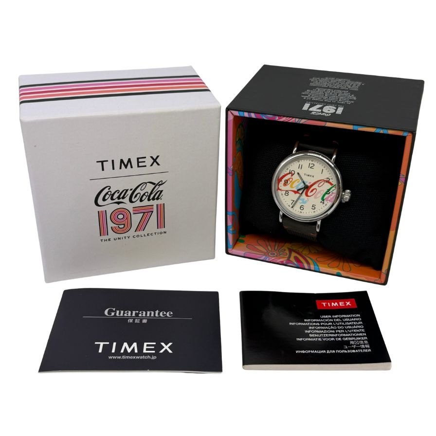 タイメックス 腕時計 コカコーラ TW2W85600 文字盤白 ユニセックス TIMEX【AFI7】