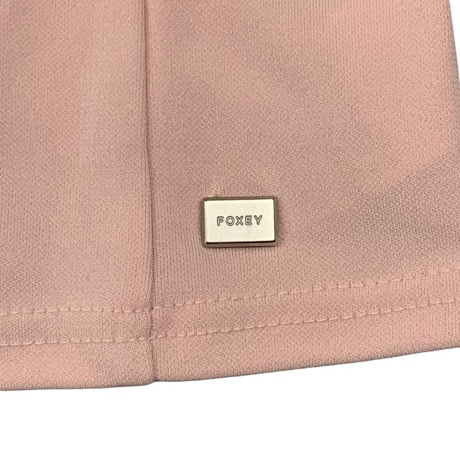 極美品◆フォクシー ニューヨーク トップス ノースリーブ ビスチェ サイズ38 ピンク レディース 21267-AHSAG200 FOXEY NEW YORK 【AFB11】
