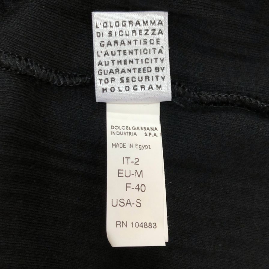 美品◆ドルチェ&ガッバーナ アンダーウェア キャミソール タンクトップ レディース サイズM ブラック DOLCE&GABBANA 【AFB28】
