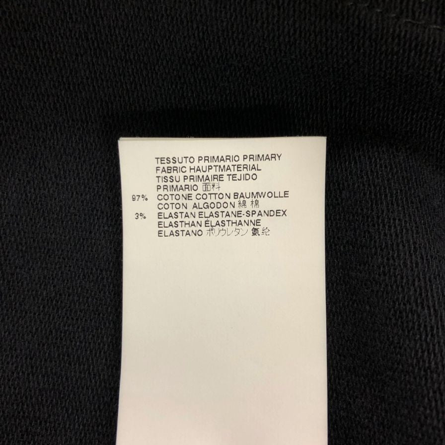 美品◆ディースクエアード ジップアップブルゾン コットン ポリウレタン サイズLレディース ブラック DSQUARED2 【AFB38】