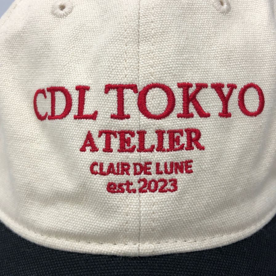 シーディーエル キャップ ワンポイントロゴ ベージュ ユニセックス サイズM CDL TOKYO【AFI20】