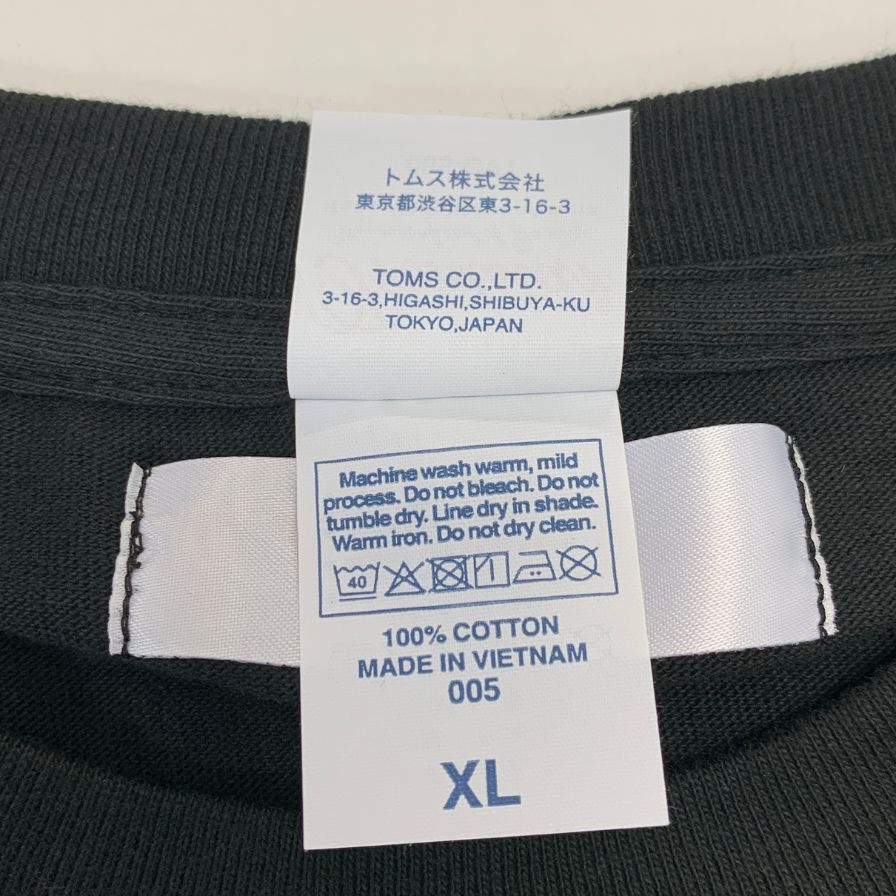 新品同様◆トレイター× 千葉雄喜 Tシャツ デザイン アニョハセヨ ブラック サイズXL TRAITOR × チバユウキ 【AFB7】