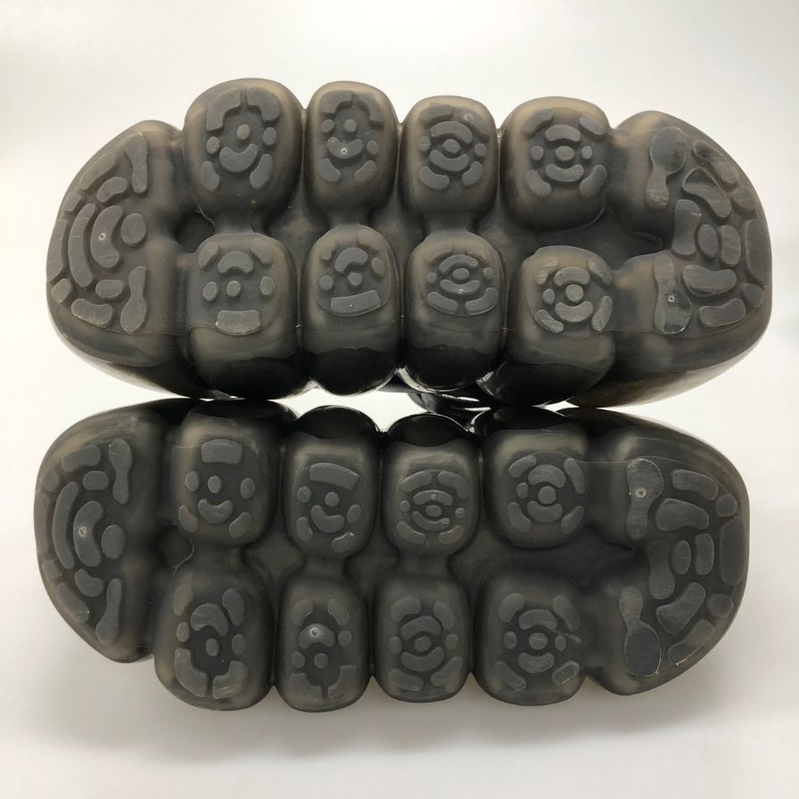 ミキオサカベ シューズ ハイバブル ファイブベルト メリージェーン 厚底 ベルト ブラック レディース サイズ24cm MIKIOSAKABE High Bubble Five Belts Mary Jane 約24.0cm【AFC41】