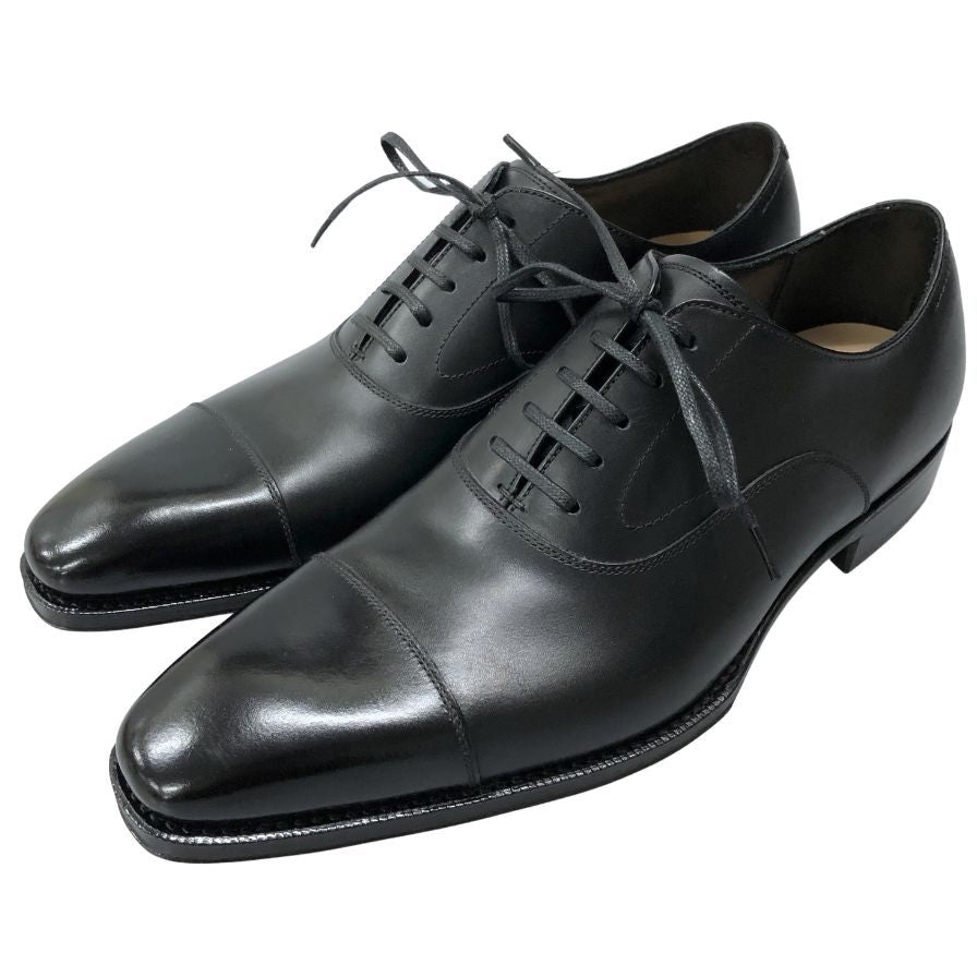 ユニオンインペリアル レザーシューズ 1111 ストレートチップ ブラック サイズ6.5 メンズ UNION IMPERIAL 約25.5cm【AFD7】