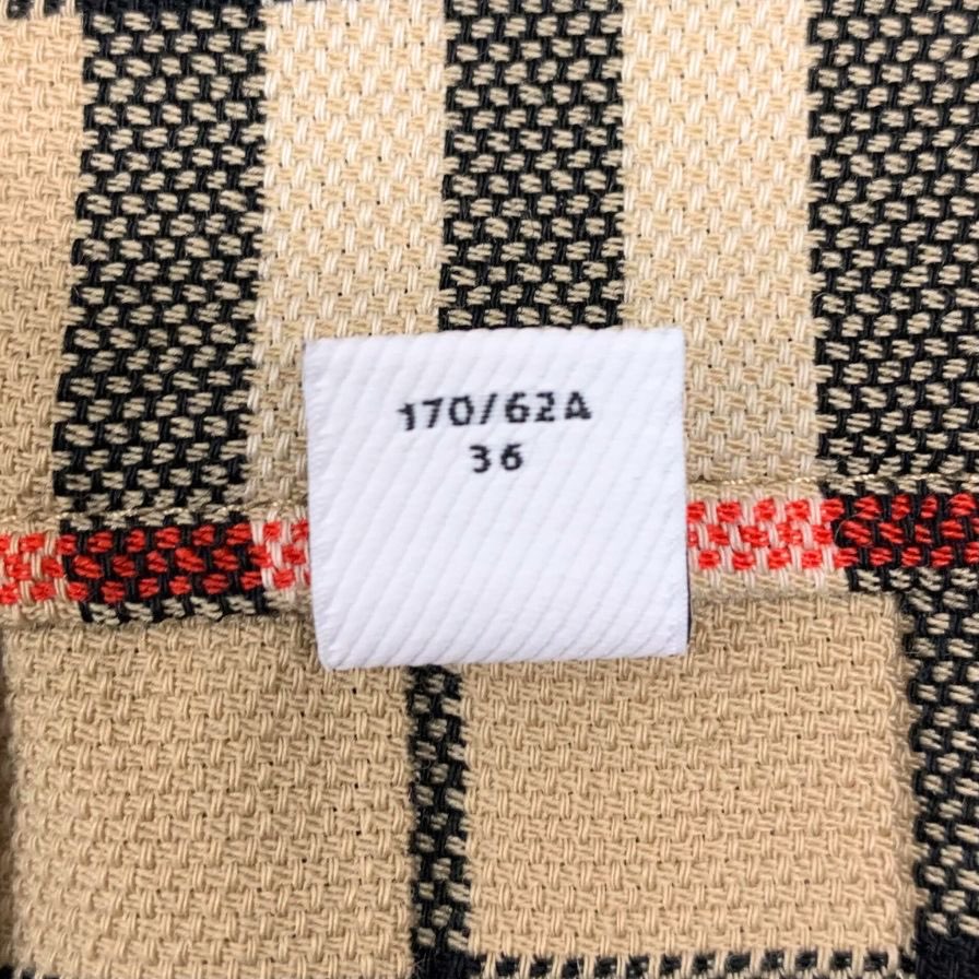 バーバリー スカート ノバチェック カットオフ ベルト ミニスカート プリーツ 現行 ベージュ系 レディース サイズUK6 BURBERRY LONDON【AFB40】