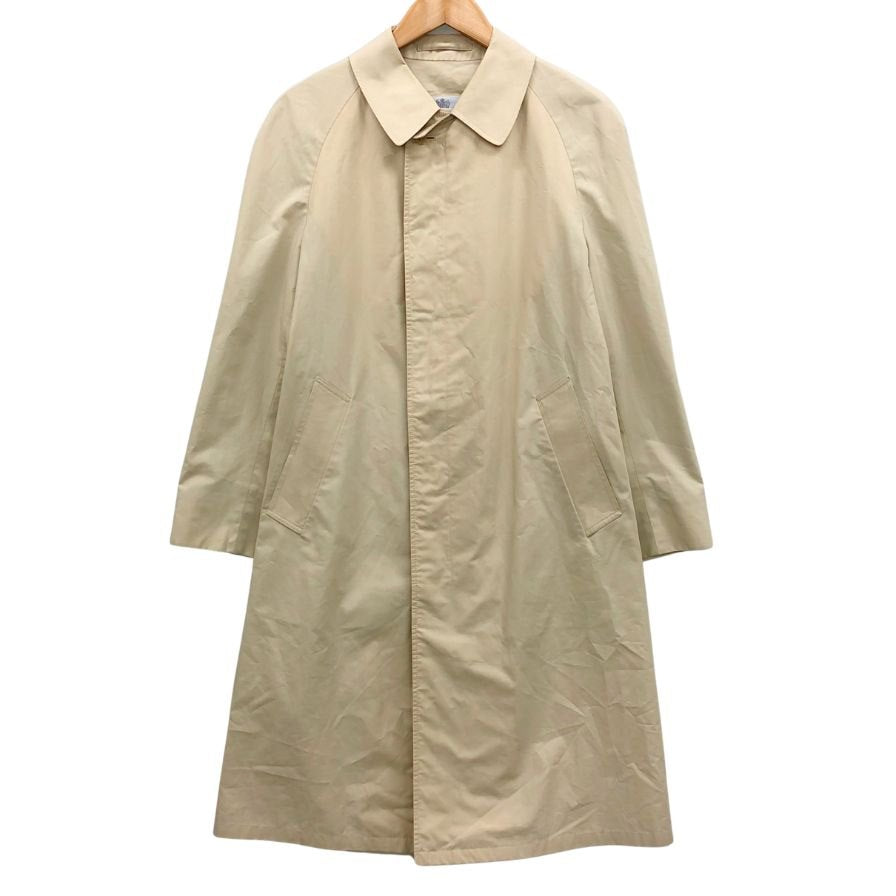 アクアスキュータム バルカラーコート 70S アクア5 ヴィンテージ イングランド製 ベージュメンズ サイズ34 Aquascutum【LA】