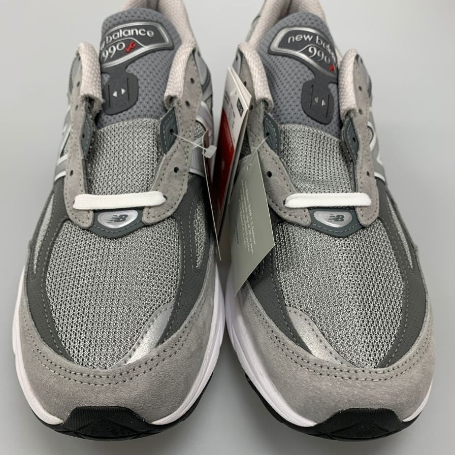 ニューバランス ローカットスニーカー M990GL6 メッシュ スウェード グレー メンズ サイズ28cm New Balance 約28.0cm【AFD3】