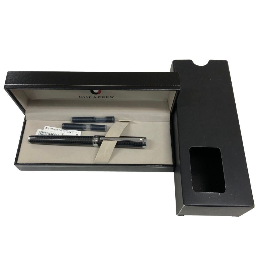 シェーファー 万年筆 インテンシティ カーボンファイバー ブラック F字 SHEAFFER【AFI11】