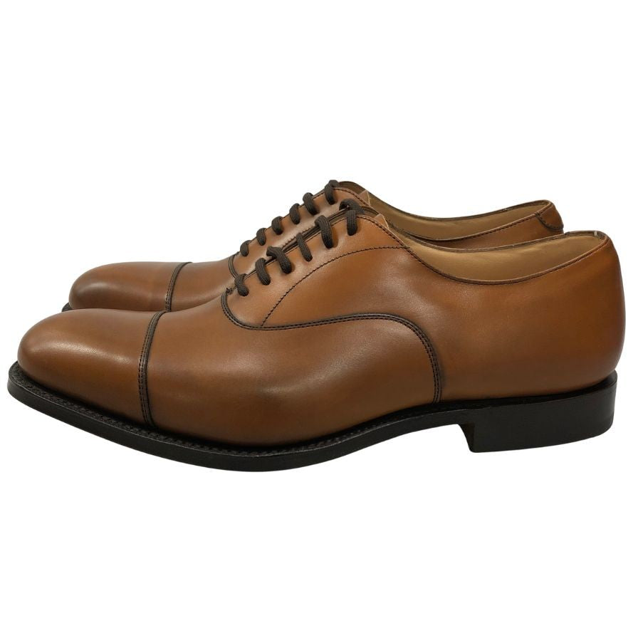 チャーチ レザーシューズ ストレートチップ ドバイ 136ラスト サイズ5 メンズ ウォルナット Church's DUBAI 約24.0cm【LA】【中古】