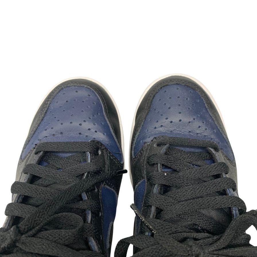 美品◆ナイキ x フラグメント スニーカー ダンク ハイ DJ0383-400 ブルー×ブラック サイズ23.5cm レディース NIKE × FRAGMEN DUNK HI【AFD2】