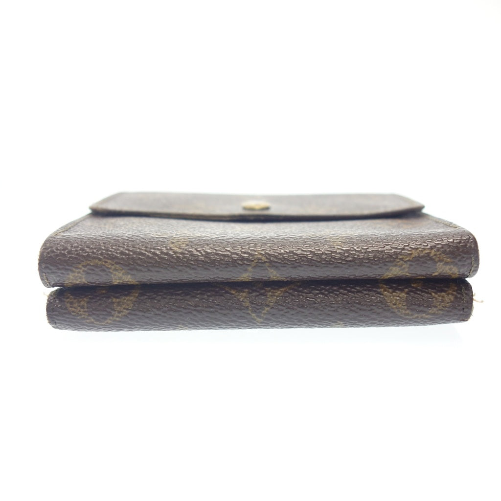 中古◆ルイヴィトン 財布 モノグラム ポルトモネ ビエ カルトクレディ M61652 LOUIS VUITTON【AFI5】