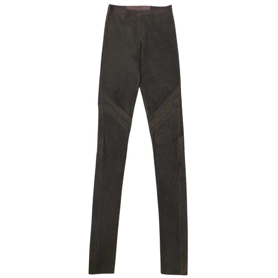 RICK OWENS ロングパンツ サイドチャック デザイン 新品 リックオウエンス RICK OWENS サイドジップ パンツ 48