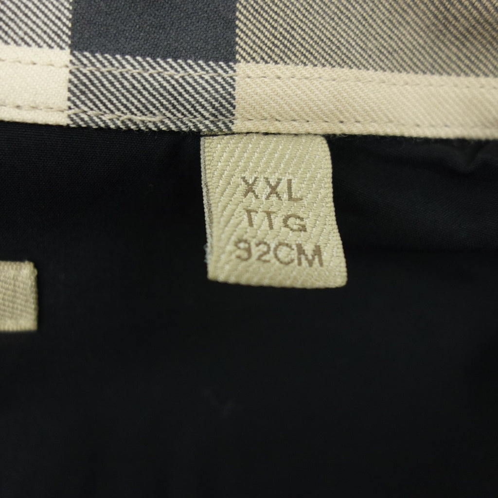 美品◆バーバリー ブリット シャツ ロングスリーブ XXL ブラック BURBERRY BRIT【AFB14】