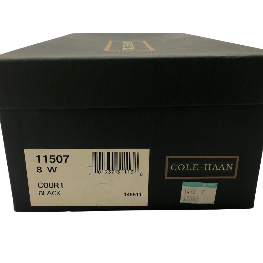 コールハーン タッセル ローファー ブラック サイズ8W COLE HAAN 約26.0cm【AFD15】
