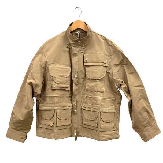 極美品◆キャプテン サンシャイン フォトグラファージャケット KS23SJK07 メンズ カーキ系 サイズ38 KAPTAIN SUNSHINE 【AFA22】