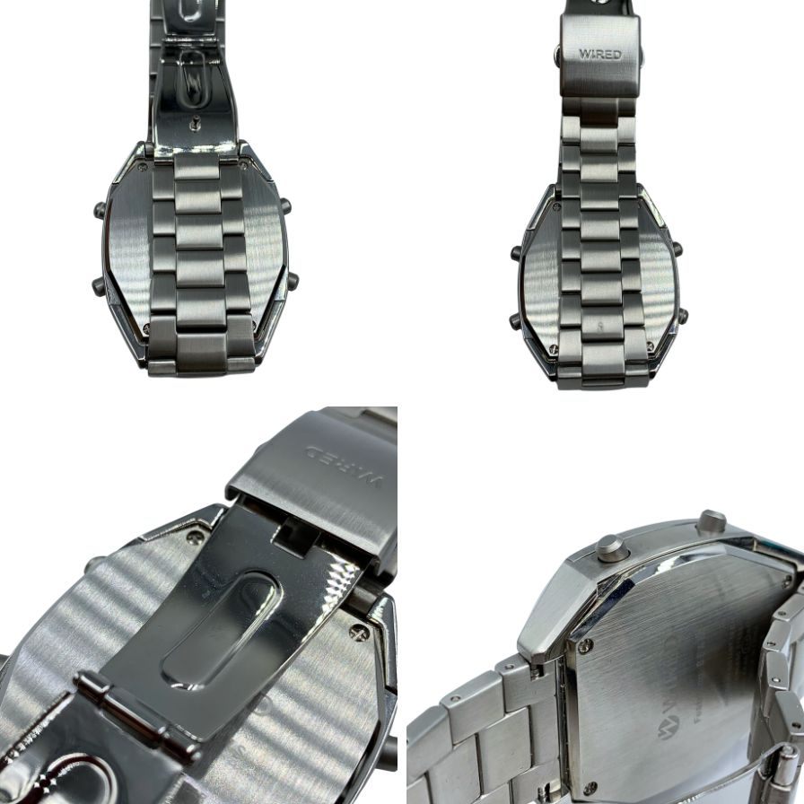 セイコー 腕時計 クオーツ WIRED ソリディティ AGAM401 電子 メンズ シルバー SEIKO【AFI21】