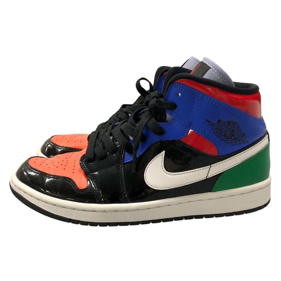ナイキ スニーカー エアジョーダン1 ミッド マルチカラー サイズ26.5 NIKE AIR JORDAN 約26.5cm【AFD7】