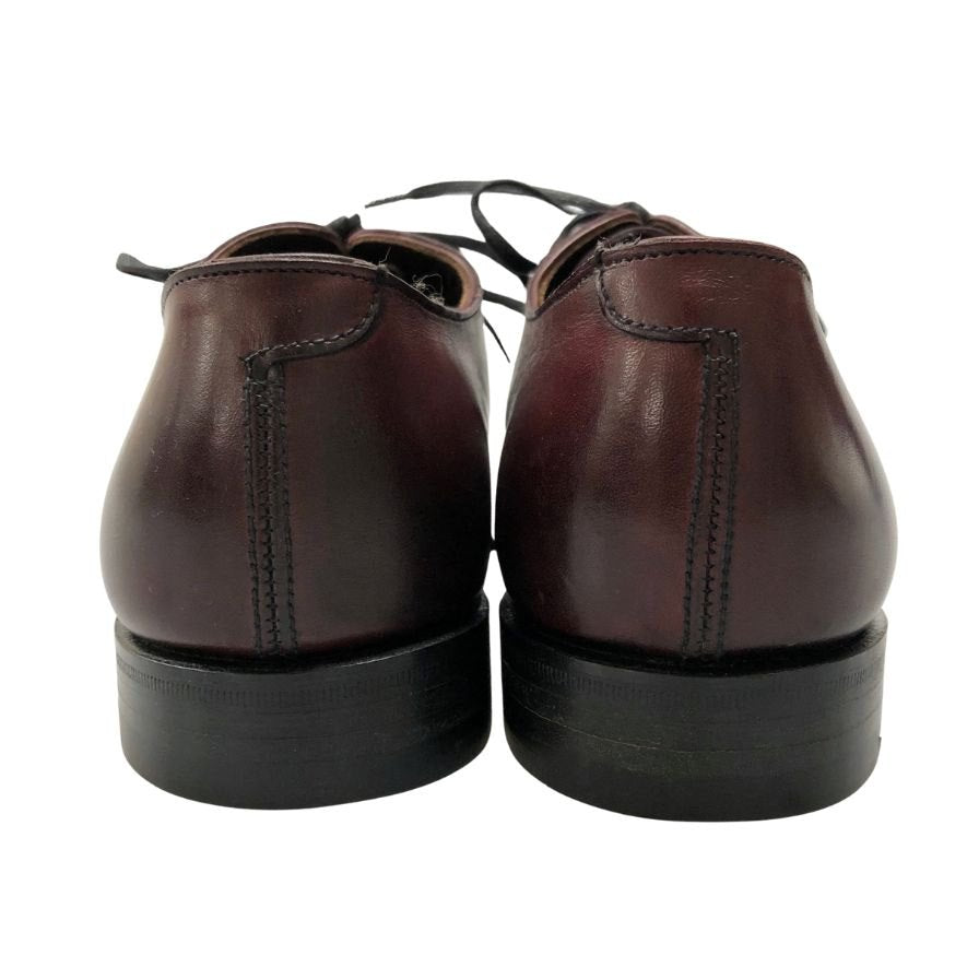 グレンソン レザーシューズ クォーターブローグ 内羽根 英国製 バーガンディ メンズ サイズ5.5E GRENSON ビジネスシューズ 約24.0cm【LA】【中古】